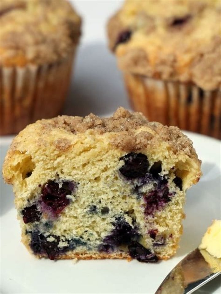 Blueberry Buckle Muffins